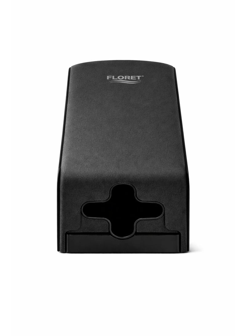 فلوريت حامل مناديل الحمام انتر فولد أسود - Image 2